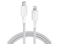 "Anker - Cable de carga/sincronización - Cable USB-C/Lightning 322 (6 pies)"